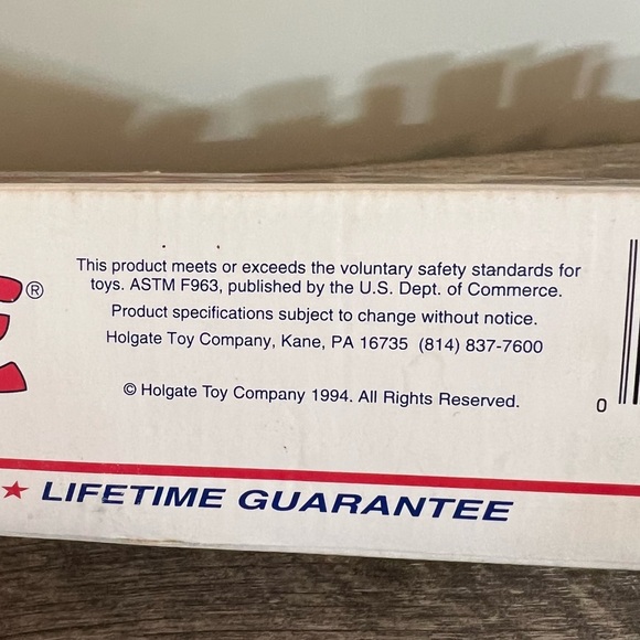 Vintage 90s Holgate Wooden Hickory Dickory Dock Clock Primary Colors Educational - Picture 6 of 7